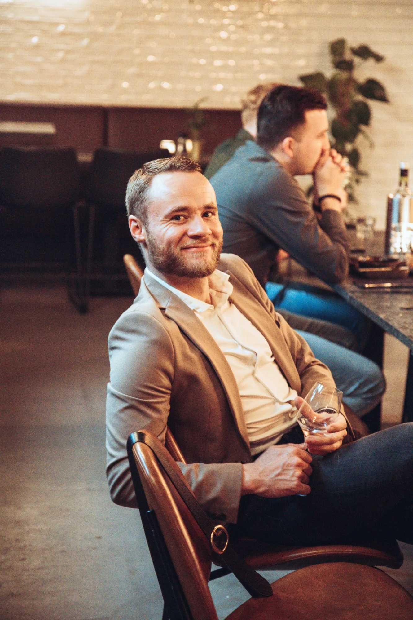 Dylan op Stimmt kerstborrel